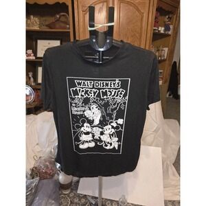Mickey Mouse In Mickeys Rival T Shirt. XXXL Junior Fits A Woman Large. 22" PTP,